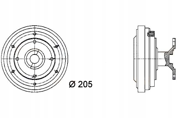 фото №1, Hella вискоза сцепление