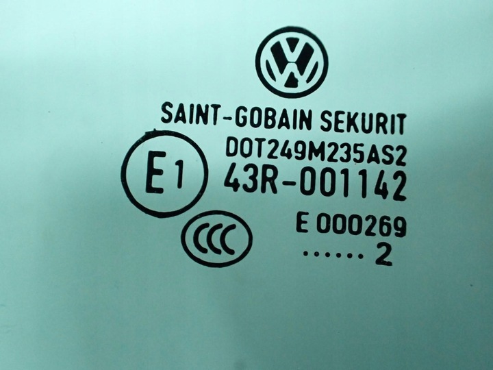 фото №2, Скло двері лівий перед оригінал 6r0845201a vw polo v 6r 6c 12r