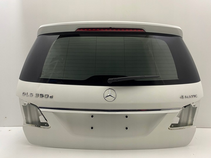 фото №1, Mercedes gls x166 w166 кришка багажника лампа сплав зад скло спойлер 15-