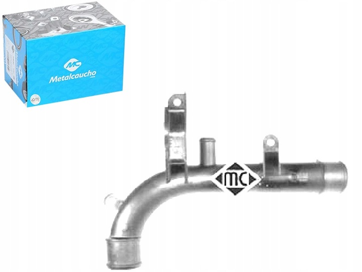 фото №1, Трубка радиатор opel astra g vectra b 1 8 16v пластиковый metalcaucho