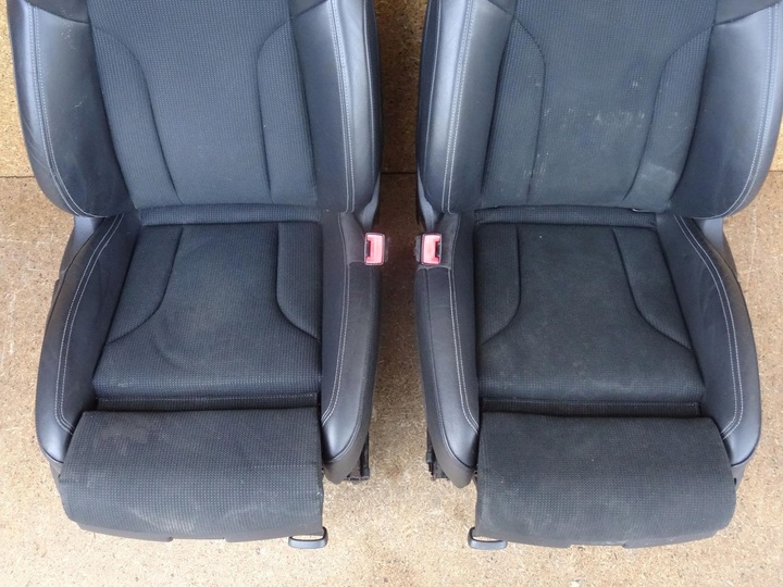 фото №8, Audi q3 8u s-line 11-18 обивка сиденья кожа диван спинка подлокотник