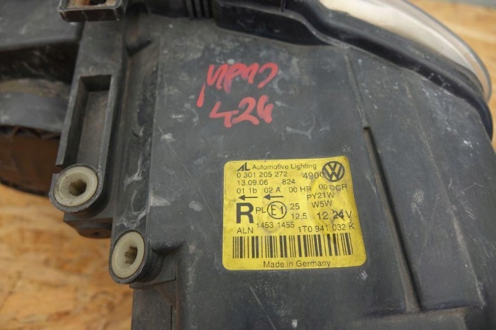 фото №8, Фара 2 лампи перед kpl eu ксенон volkswagen caddy touran 0301205272