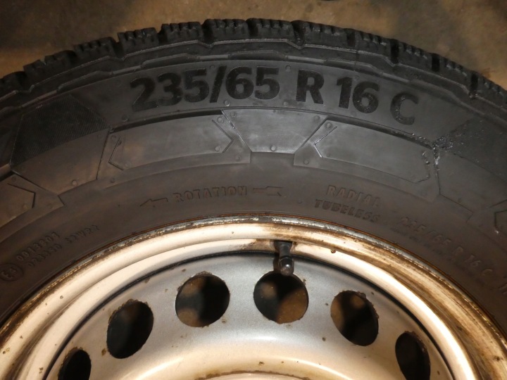 фото №9, Koło запасне vw crafter sprinter a0014014802 5x130 235/65/16