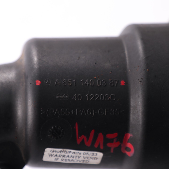 фото №12, Mercedes w176 w246 om651 труба шланг воздуха