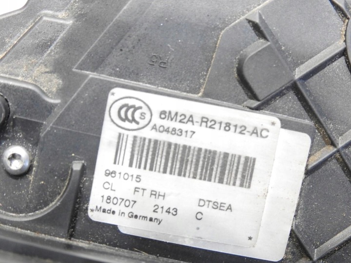 фото №6, Замок двері правий перед 6 pin ford mondeo mk4 iv 6m2a-r21812-ac a048317
