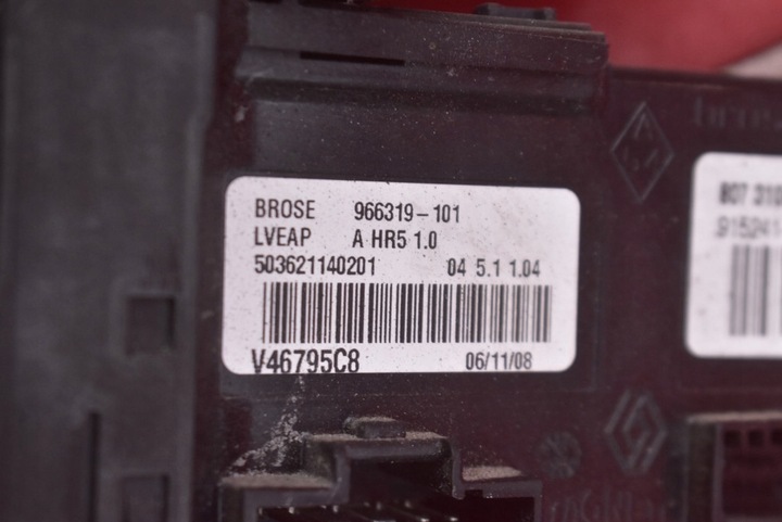 фото №4, Підйомник вікна лівий перед eu 807300009r renault megane 3 iii купе 08-14