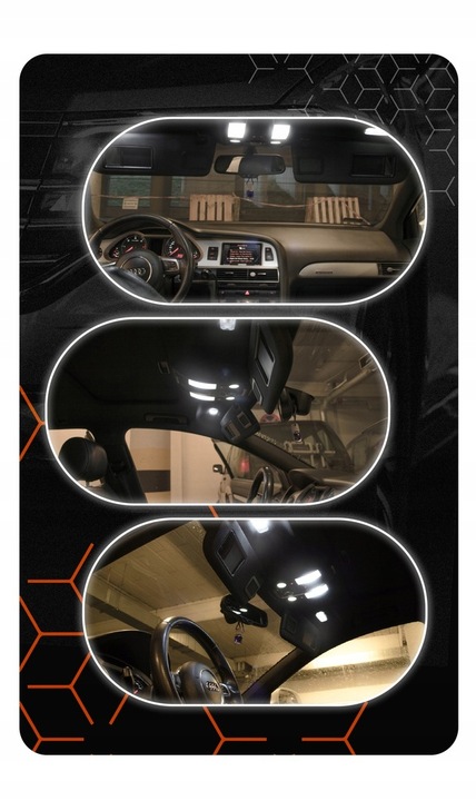 фото №10, Mini cooper r50 r53 - набор освещение интерьера led! vip