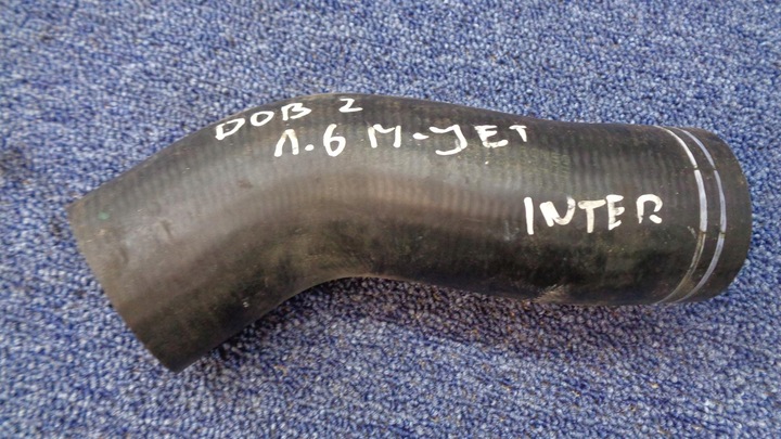 фото №1, Труба шланг шланг turbo 00518322240e fiat doblo 2 ii combo d 1.6 16v m-jet