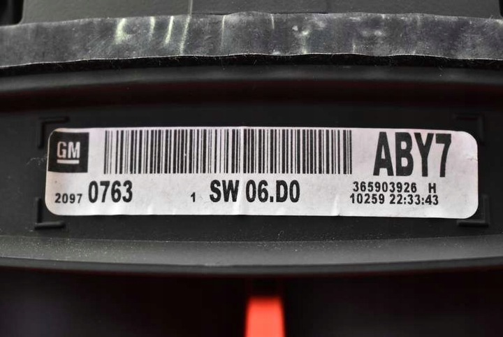 фото №7, Спідометр  прилади автомат eu 365903926 opel insignia a 2.8 v6 turbo 260 km 4x4