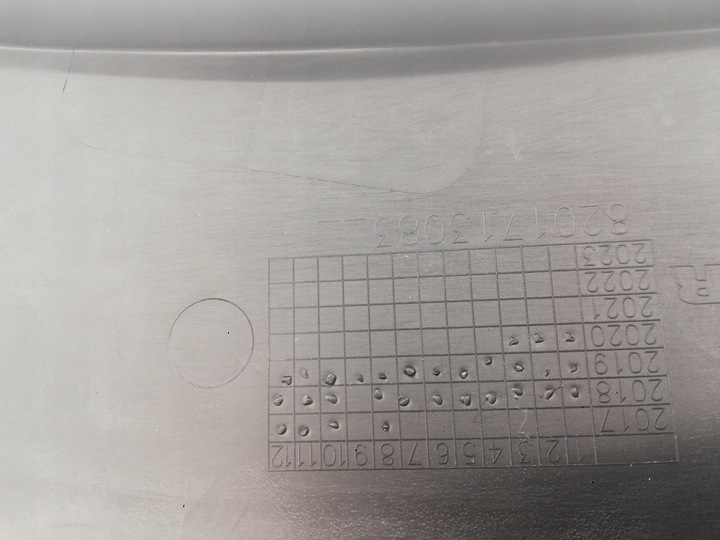 фото №7, Dacia duster ii планка лівий зад na крило серп