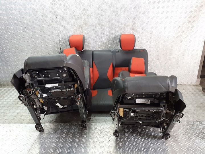 фото №6, Сидіння шкіряні комплект ford fiesta mk7