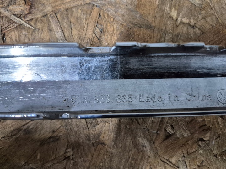 фото №14, Vw tiguan 2 ii 5na планка хром na бампер задній зад