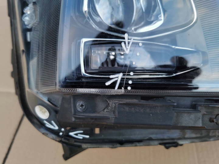 фото №9, Hyundai santa fe 4 iv рестайлинг 20-24 фара передняя правая полный led 92102-s1600
