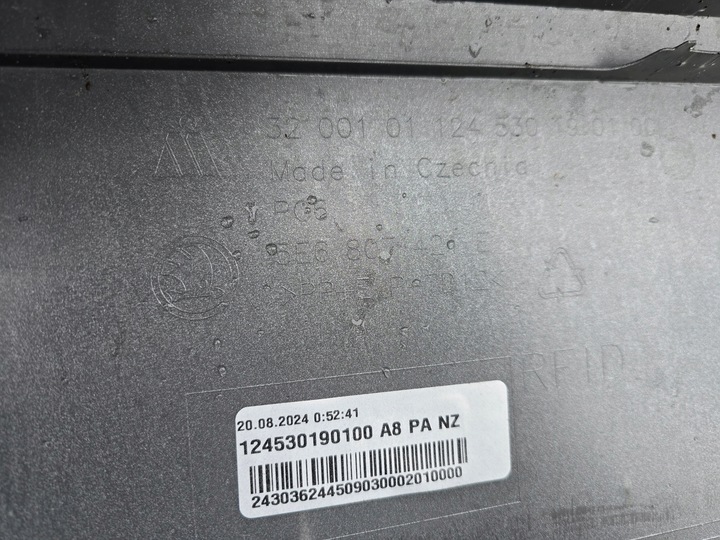 фото №12, Skoda octavia iv 4 sedan бампер зад задній спойлер 5e6807421e