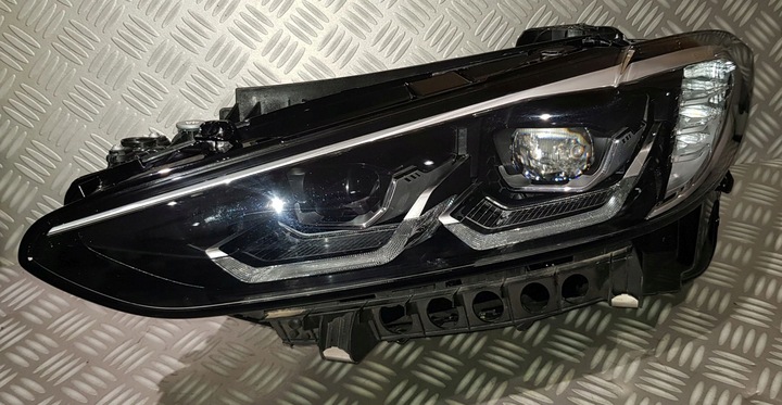 фото №9, Bmw 4 g22 g23 g26 лампа левая перед передняя полный led хром 22r