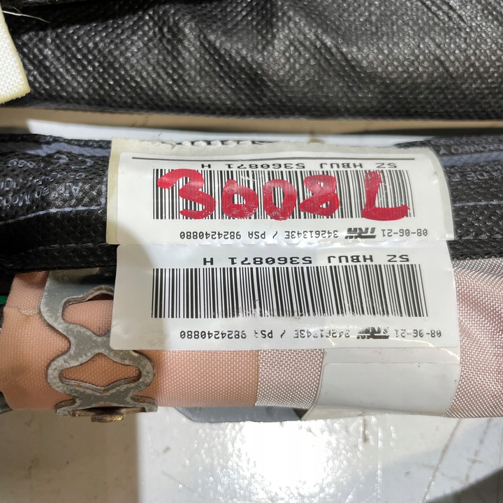 фото №6, Peugeot 3008 ii права шторка подушка безпеки 9824239980