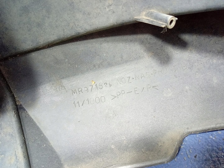 фото №11, Mitsubishi outlander i 03- бампер перед переднее mr971529 t12a