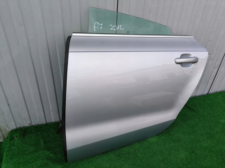фото №4, Audi a7 s7 rs7 c7 4g8 дверь задние зад левая lz7g серебристый kpl