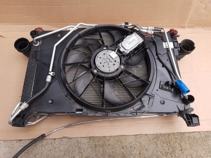 фото №11, Mercedes a w169 b w245 рестайлинг cdi комплект радиатор вентилятор