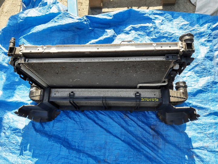 фото №6, Mercedes e w212 рестайлінг 200cdi 200cgi комплект радіатор