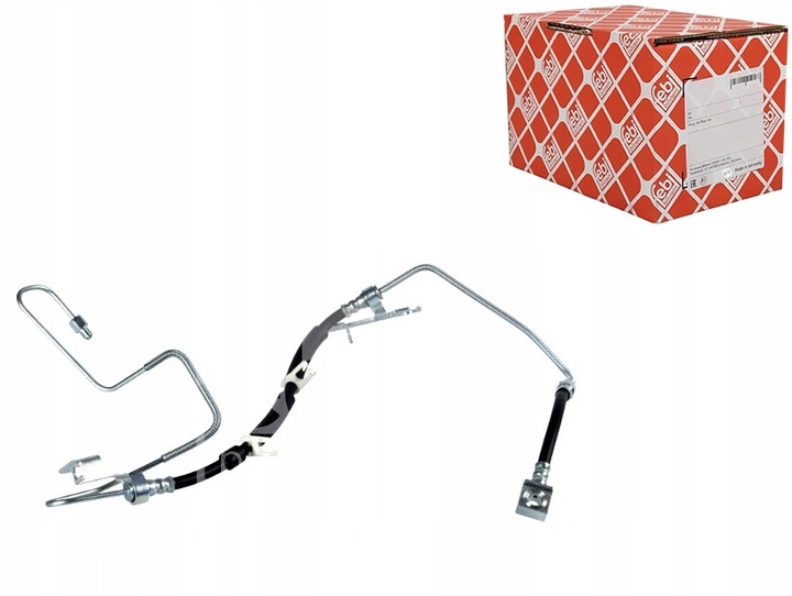 фото №1, Шланг гальмівний зад l dł 607mm chrysler voyager iv 2.4-3.8