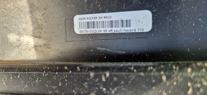 фото №10, Bmw x3 g01 17-23 м-пакет порог планка пороговая правая сцепление org