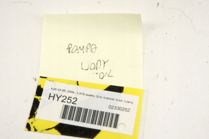 фото №5, Hy252 audi q5 8r 3.2fsi насос воды