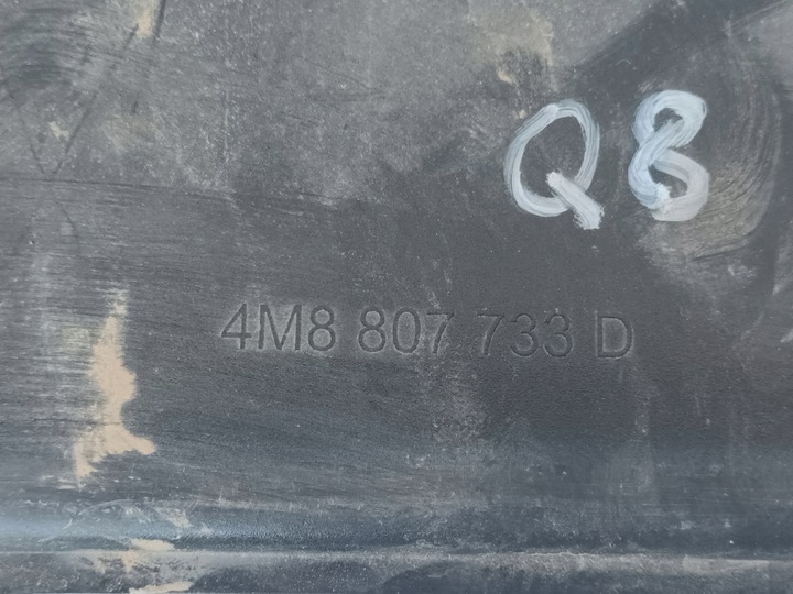 фото №12, Спойлер pod бампер переднє audi q8 4m8 рестайлінг перед s-line