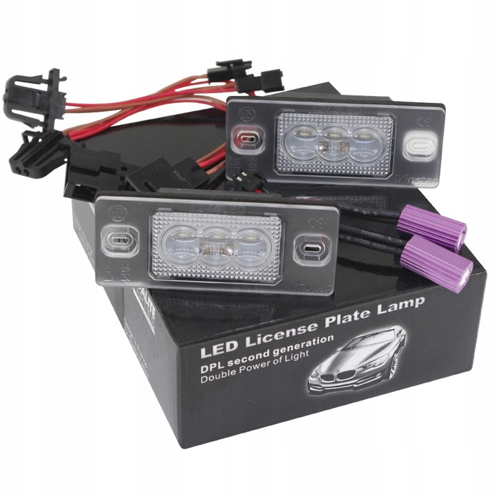 фото №1, Подсветка номерного знака led vw passat b5 fl универсал