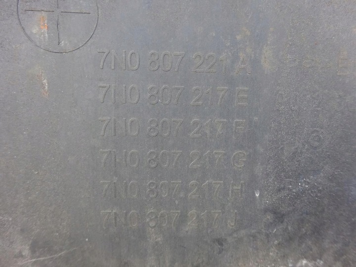 фото №15, Vw sharan 7n 10-20 бампер перед переднє lc9x 7n0807221a