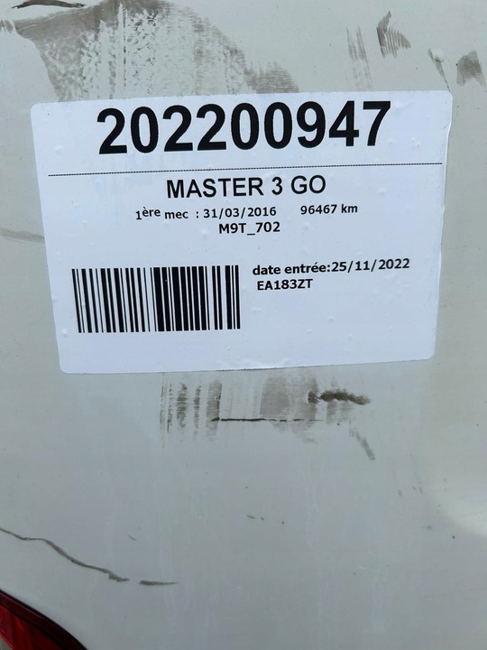 фото №16, Двигатель комплектный 2.3 dci biturbo m9t 706 708 master movano
