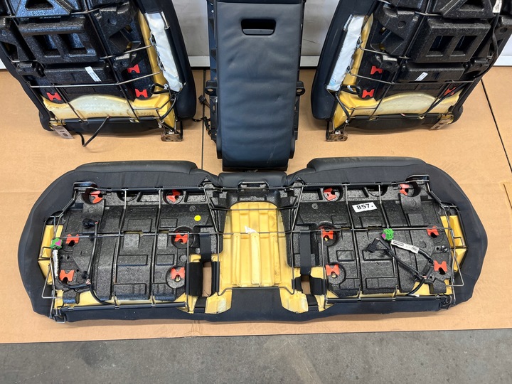 фото №10, Audi a8 d4 диван спинка зад задні підлокітник шкіра з підігрівом