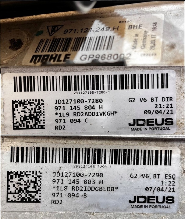 фото №13, Идеальный kpl. перед porsche panamera 971 рестайлинг полный led 21r 1