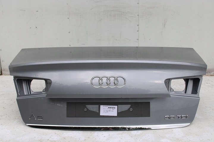 фото №13, Audi a6 sedan зад бампер задній кришка багажника 4g 4g5 лампи q2q2 lx7p сірий