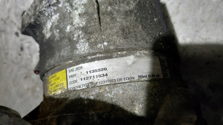 фото №4, Компрессор кондиционера 1135320 renault laguna ii