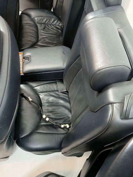 фото №14, Lexus ls 430 рестайлінг ls430 2003 сидіння, диван, обшивки салон kpl. сидіння