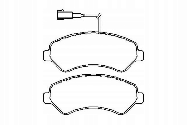 фото №16, Тормозные колодки тормозные brembo fiat ducato peugeot boxer