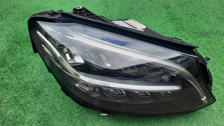 фото №2, Mercedes c-klasa w205 рестайлінг повний led лампа передня