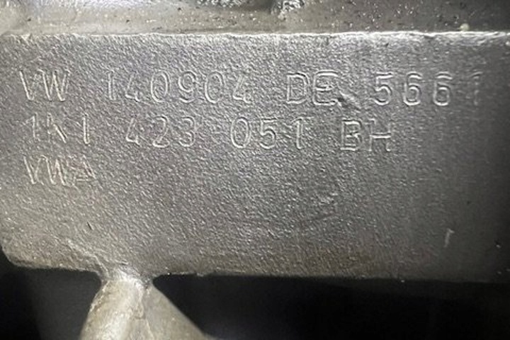 фото №11, Рейка рульового управління vw touran 1t1, 1t2 1k1423105c 1.9l дизель 77kw 2003