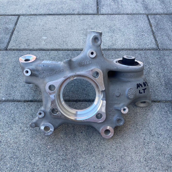 фото №13, Audi a4 b9 поворотный кулак левая зад 8w0505459d / 8w0505431q / 8w0505435aa
