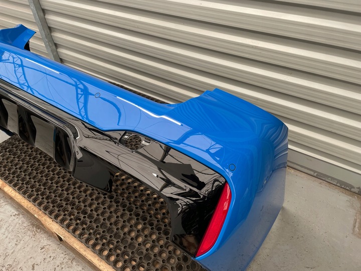 фото №10, Бампер зад m5 f90 lci p7l voodoo блакитний 6xpdc