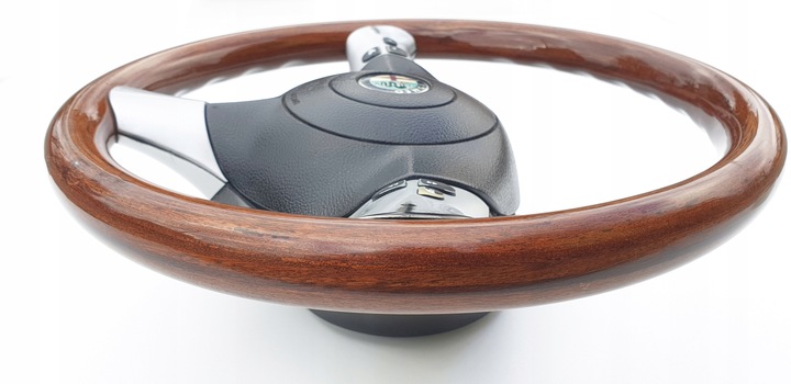 фото №11, Alfa romeo 156 руль подушка безопасности дерево деревянная спортивная akcesoryjna!