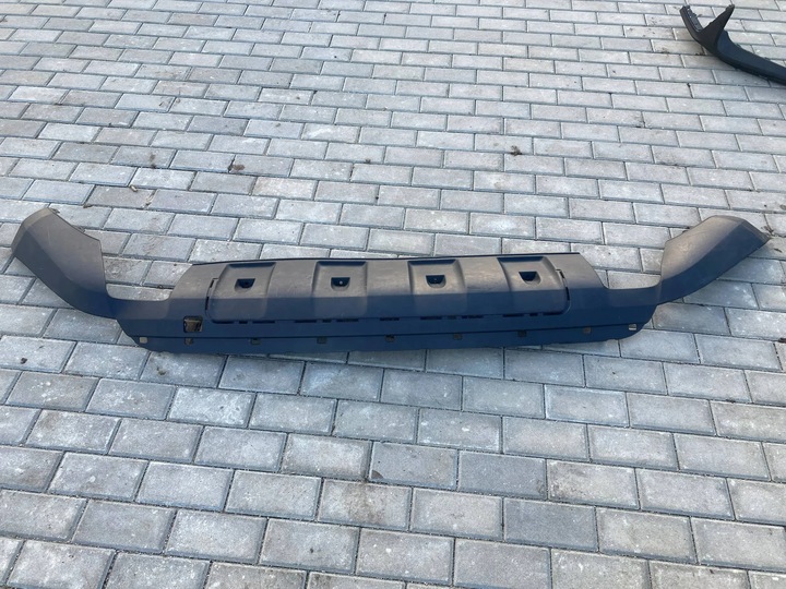 фото №12, Ml w164 спойлер дифузор накладка бампера зад 1648850525 1648853225