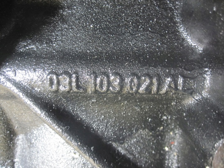 фото №6, Vw golf vi 1.6 tdi 13r cay 105km 154 tys km блок  двигуна 03l103021al