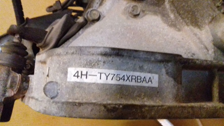 фото №6, Коробка передач коробки передач 4h ty754xrbaa subaru impreza ii 2.0 16v 00-