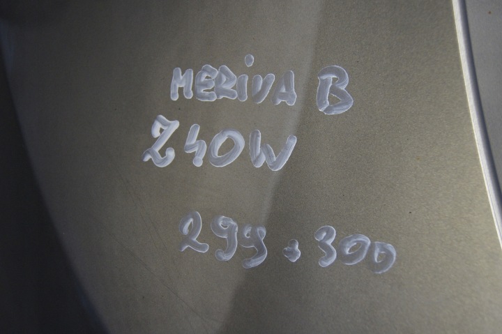 фото №12, Meriva b z40w бампер заднее