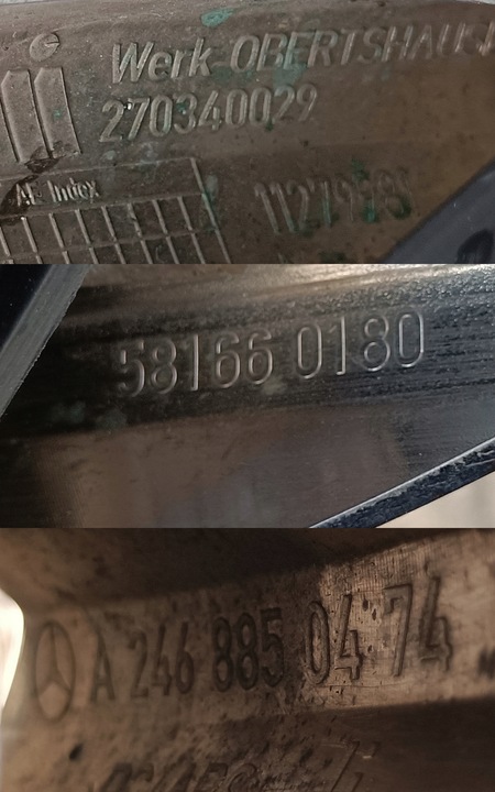 фото №8, Mercedes b-klasa w246 решётка бампера галоген led левый перед a2468850622