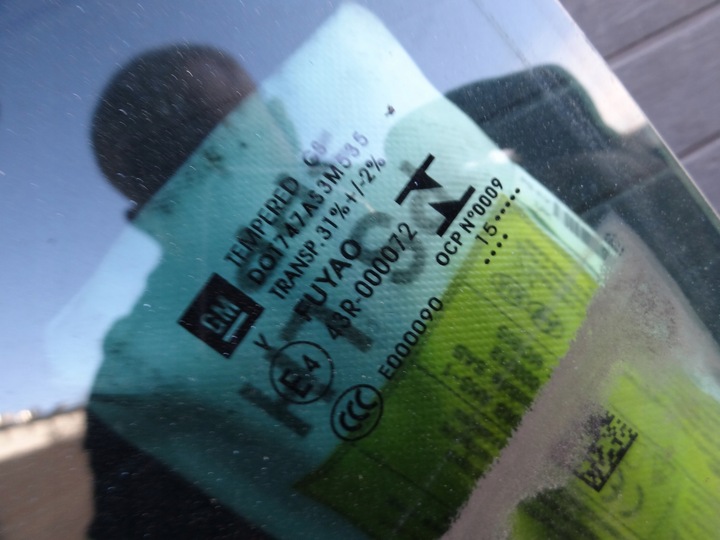 фото №2, Opel astra v k 2016 хетчбек скло двері лівий зад оригінал