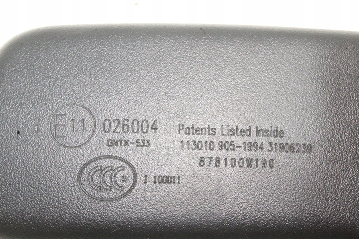 фото №8, Дзеркало внутрішні lexus ct zwa10_ 878100w190 1.8l гібрид 73kw 2011