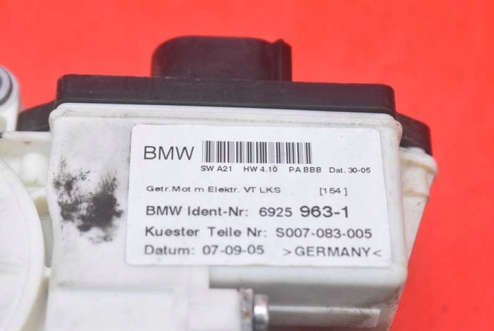 фото №7, Підйомник вікна лівий перед eu 6925963 bmw x3 e83 03-06